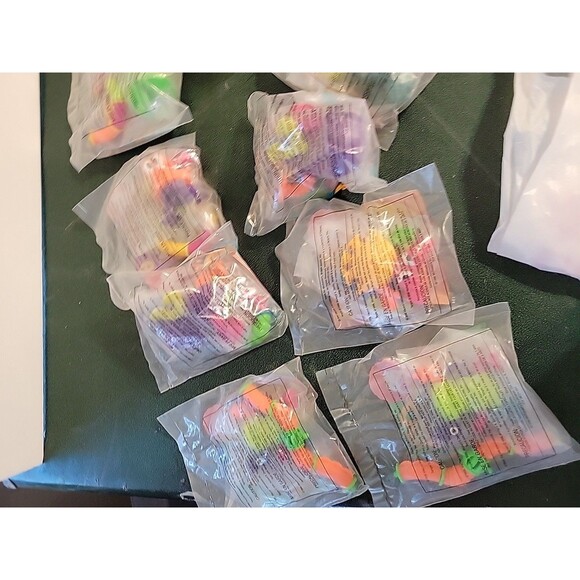 Nickelodeon Tangle McDonald's Toys Lot Twist-A-Zoid Vintage - Picture 8 of 8